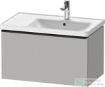 Duravit D-NEO 784x 452 mm-es 1 fiókós függesztett szekrény, Concrete Grey Matt Decor DE425500707 (DE425500707)