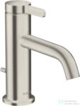 Hansgrohe AXOR ONE 70 mosdó csaptelep automata leeresztővel, rozsdamentes acél hatású 48000800 (48000800)