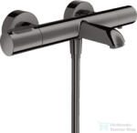 Hansgrohe AXOR Citterio M termosztátos kádtöltő csaptelep, polírozott fekete króm 34435330 (34435330)