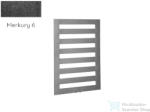 Radeco ESCALERA 1 830x550 design radiátor, MERKURY 6 (metál fekete) színben (Radeco_ESCALERA_1_MERKURY6)