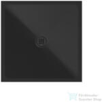 SAPHO GSI EXTRA FLAT zuhanytálca, ExtraGlaze, 90x90x2cm, matt fekete (46090926) (46090926) - furdoszoba-szaniter