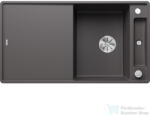 BLANCO AXIA III 5 S-F SILGRANIT® mosogató medence munkalapszitű beépítéshez, távműködtetővel, fa vágódeszkával, palaszürke 523226 (523226)