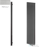 Radeco TORGET PLUS 3 1200x334 design radiátor, MERKURY 1 (metál ezüst) színben (Radeco_TORGET_PLUS_3_MERKURY1)