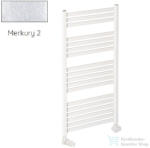 Radeco PINO K AK4-500/EP 1060x530 törölközőszárítós radiátor, MERKURY 2 (ezüst) színben (Radeco_PINO_K_AK4_500_EP_MERKURY2)