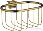 Hansgrohe AXOR UNIVERSAL MONTREUX 160/83 szappantartó kosár Unica zuhanyrúdra, polírozott arany hatású 42066990 (42066990)
