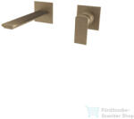 Bugnatese ATELIER falsík alatti mosdócsaptelep 16 cm-es kifolyóval, belső egységgel, leeresztő nélkül, matt bronz 9445BO (9445BO)