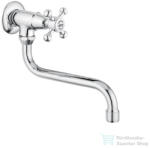 Bugnatese LADY hidegvizes fali mosdó csaptelep leeresztő nélkül, Króm 974CR (974CR)