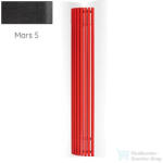 Radeco CARRERA N 1800x235 sarokba építhető, íves design radiátor, MARS 5 (antracit) színben (Radeco_CARRERA_N_MARS5)