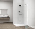 SAPHO ESCA WHITE MATT Walk-in zuhanyfal, falra szerelhető, transzparent üveg, 900mm (ES1090-03) (ES1090-03) - furdoszoba-szaniter