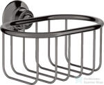 Hansgrohe AXOR MONTREUX fali szappantartótartó kosár, polírozott fekete króm 42065330 (42065330)