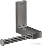 Hansgrohe AXOR UNIVERSAL RECTANGULAR wc papír tartó, polírozott fekete króm 42656330 (42656330)
