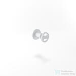 Bugnatese Millenovecinquanta falsík alatti zuhanyváltó 2 fogyasztóhoz belső egységgel, matt fehér 19664BI (19664BI)