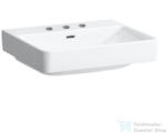 Laufen Pro S 55x46, 5 cm-es mosdó 3 csaplyukkal, LCC bevonattal, fehér H8109624001081 (H8109624001081)