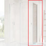 RAVAK CHROME CPS-100 100 cm-es oldalfal CRV1 és CRV2 zuhanyajtóhoz, szatén+transparent 9QVA0U00Z1 (9QVA0U00Z1)