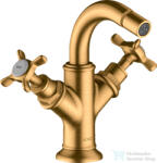 Hansgrohe Axor Montreux kétkaros bidé csaptelep automata leeresztővel, szálcsiszolt arany hatású 16520250 (16520250)