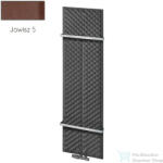 Radeco KEX 1570x450 design radiátor 2 db törölközőtartóval, JOWISZ 5 (matt barna) színben (Radeco_KEX_JOWISZ5)