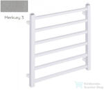 Radeco FADO 1 595x530 törölközőszárítós radiátor, MERKURY 3 (metál világosszürke) színben (Radeco_FADO_1_MERKURY3)