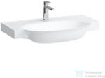 Laufen The New Classic 80x48 cm-es mosdó túlfolyó nélkül, LCC bevonattal, fehér H8138554001111 (H8138554001111)