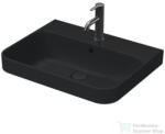 Duravit HAPPY D. 2 PLUS 60x46 cm-es ráültethető csiszolt mosdó Wondergliss bevonattal, antracit matt 23606013001 (23606013001)