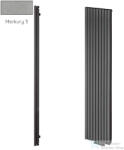Radeco TORGET PLUS 1 1800x334 design radiátor, MERKURY 3 (metál világosszürke) színben (Radeco_TORGET_PLUS_1_MERKURY3)