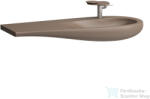Laufen Ilbagnoalessi One 120x50 cm-es ráépíthető mosdó, pult bal oldalon, Caffe matt H8149741881041 (H8149741881041)