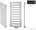 Radeco ROD 2 1160x550 design radiátor, MARS 5 (antracit) színben (Radeco_ROD_2_MARS5)