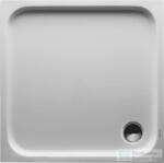 Duravit D-CODE 90x90 cm-es zuhanytálca leeresztő nélkül, Antislip bevonattal 720102000000001 (720102000000001)