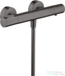 Hansgrohe AXOR CITTERIO M termosztátos zuhany csaptelep, szálcsiszolt fekete króm 34635340 (34635340)