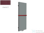 Radeco WALL 1600x560 design radiátor törölközőtartó nélkül, JOWISZ 2 (metál bordó) színben (Radeco_WALL_JOWISZ2)