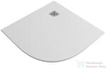 Zenon Angular Slate zuhanytálca 80x80 cm, fehér színben (angularslate80x80)