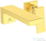Ideal Standard EXTRA falsík alatti mosdó csaptelep 16 cm-es kifolyóval, alaptest nélkül, Brushed Gold BD509A2 (BD509A2)