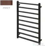 Radeco FADO 2 910x530 törölközőszárítós radiátor, JOWISZ 5 (matt barna) színben (Radeco_FADO_2_JOWISZ5)