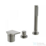 Ideal Standard EXTRA 3 üléses kádtöltő csaptelep kifolyó nélkül, Silver storm BD517GN (BD517GN)