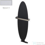 Radeco ORRO 990x280 ovális design radiátor törölközőtartó nélkül, SATURN 1 (metál jégszürke) színben (Radeco_ORRO_SATURN1)