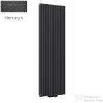 Radeco TORGET PLUS 2 1800x562 design radiátor, MERKURY 6 (metál fekete) színben (Radeco_TORGET_PLUS_2_MERKURY6)