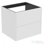 Ideal Standard CONCA 60x55 cm-es 2 fiókos fali szekrény mosdó és pult nélkül, matt fehér T4355Y1 (T4355Y1)