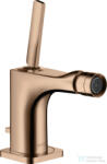 Hansgrohe AXOR Citterio E bidé csaptelep automata leeresztővel, polírozott vörös arany hatású 36120300 (36120300)