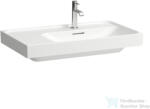 Laufen MEDA 80x46 cm-es falra/bútorra szerelhető mosdó bal oldali pulttal, matt fehér H8171157571041 (H8171157571041)