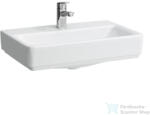 Laufen Pro S 55x38 cm-es csiszolt aljú mosdó túlfolyó nélkül, LCC bevonattal, fehér H8179584001561 (H8179584001561)
