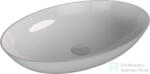 SAPHO BANERA OVAL öntöttmárvány mosdó, 60x40cm (14397) (14397) - furdoszoba-szaniter