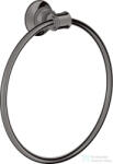 Hansgrohe Axor Montreux törölközőtartó gyűrű, polírozott fekete króm 42021330 (42021330)