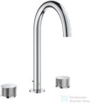 GROHE ATRIO PRIVATE 3 üléses mosdó csaptelep automata leeresztővel, Króm 20595000 (20595000)