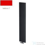Radeco BORA 1200/21 1200x510 design radiátor, WENUS 7 (piros) színben (Radeco_BORA_1200_21_WENUS7)