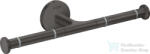 Hansgrohe AXOR UNIVERSAL CIRCULAR fali dupla wc papír tartó, szálcsiszolt fekete króm 42857340 (42857340)
