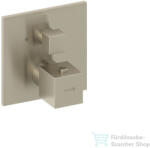 Kludi DECUS falsík alatti termosztátos 1 funkciós csaptelep színkészlet, szálcsiszolt nikkel 54885N575 (54885N575)