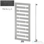 Radeco TENSOR 3 1600x550 design radiátor, MERKURY 6 (metál fekete) színben (Radeco_TENSOR_3_MERKURY6)