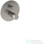 Bugnatese MOON falsík alatti kád/zuhany csaptelep belső egységgel, szálcsiszolt nikkel 7272NS (7272NS)