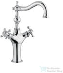 Bugnatese ARCADIA magasított mosdó csaptelep leeresztő nélkül, króm 8355SCR (8355SCR)