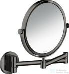 Hansgrohe AXOR UNIVERSAL CIRCULAR fali kozmetikai tükör, polírozott fekete króm 42849330 (42849330)