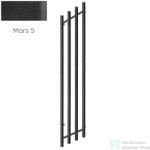 Radeco FUEGO KOLOR 1650x290 jobbos design radiátor, MARS 5 (antracit) színben (Radeco_FUEGO_R_MARS5)